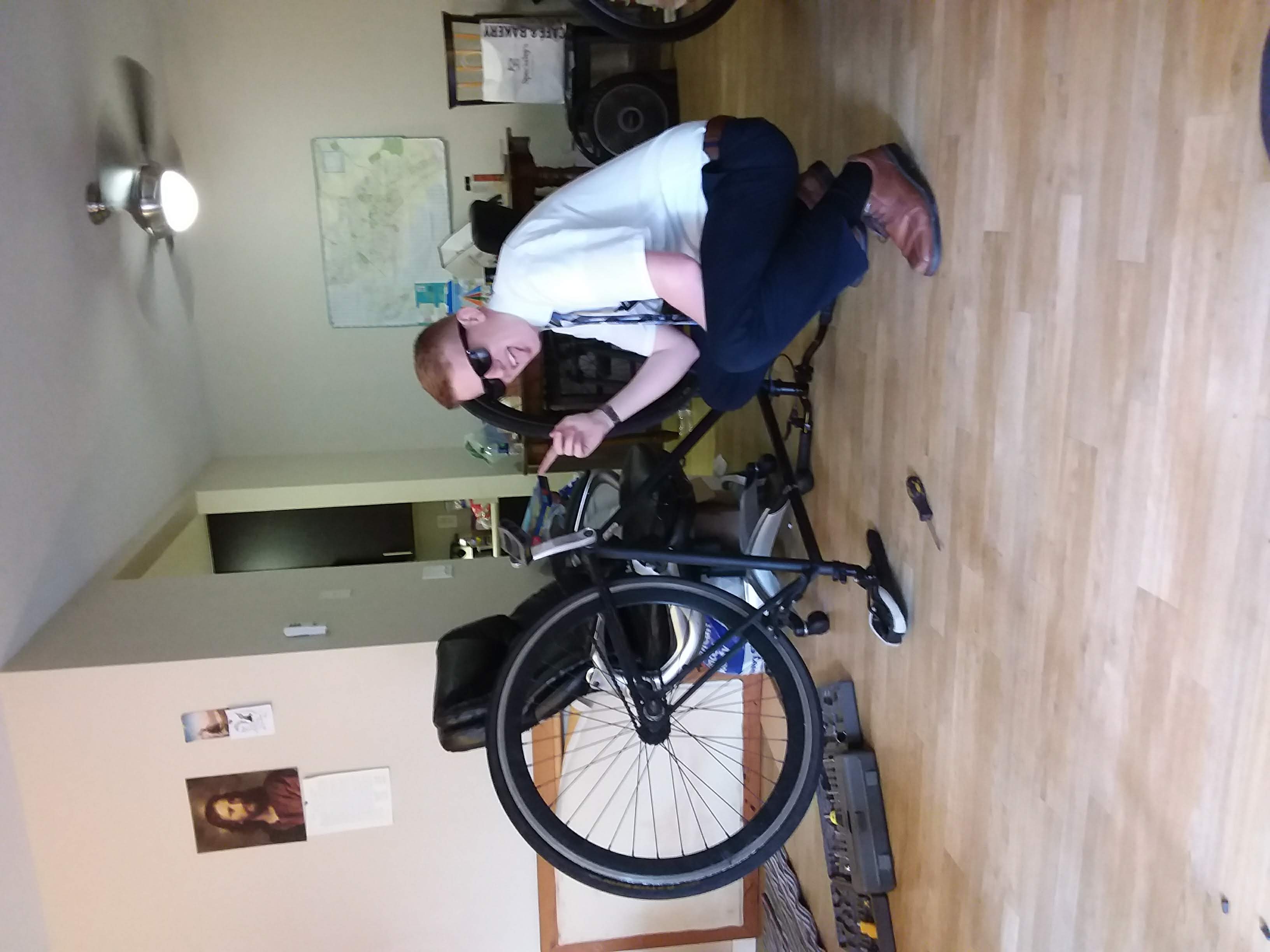The fixie being fixed